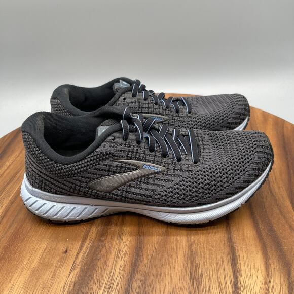 Brooks Revel 3 DNA Shoes Womens 6 B Dark Gray Running Comfort Walking Sneakers - Picture 1 of 8